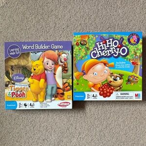 Disney Word Builder Game with Tigger & Pooh - Red and Yellow